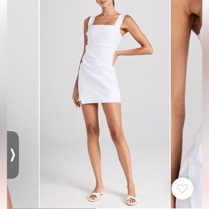 COPY - Reformation Kerrigan white linen dress